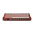 Miniatyrbillede 3 af 11: Router Mikrotik L009UIGS-RM Sort Rød RJ45 PoE x 1 USB x 1