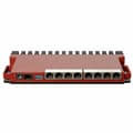 Miniatyrbillede 10 af 11: Router Mikrotik L009UIGS-RM Sort Rød RJ45 PoE x 1 USB x 1