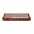 Miniatyrbillede 1 af 11: Router Mikrotik L009UIGS-RM Sort Rød RJ45 PoE x 1 USB x 1