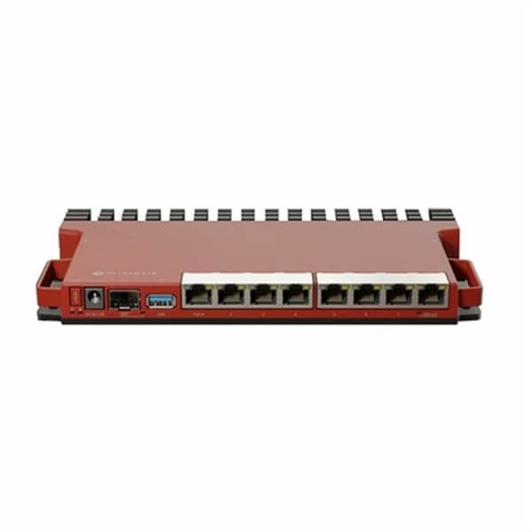 Router Mikrotik L009UIGS-RM Sort Rød RJ45 PoE x 1 USB x 1 Rød