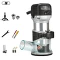 Miniatyrbillede 2 af 2: Elektrisk Trimmer til Træ, 2000W Maksimal Effekt, 6 Hastighedsindstillinger, Aluminiumlegering Hus,2000W 220V Sort