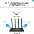 Miniatyrbillede 5 af 11: Router TP-Link Archer C6 300 Mbit/s Sort