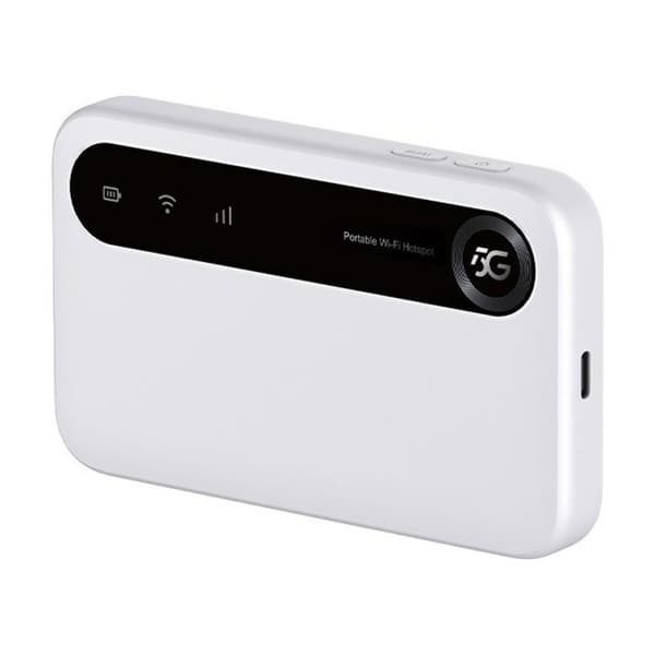 Router ZTE U50 Hvid 5G Wi-Fi 5 GHz Wi-Fi 6 GHz Wi-Fi 4