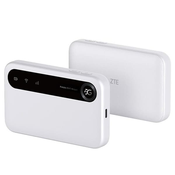 Router ZTE U50 Hvid 5G Wi-Fi 5 GHz Wi-Fi 6 GHz Wi-Fi 4