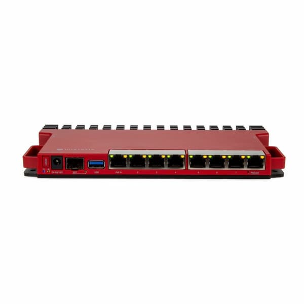 Router Mikrotik L009UIGS-RM Sort Rød RJ45 PoE x 1 USB x 1