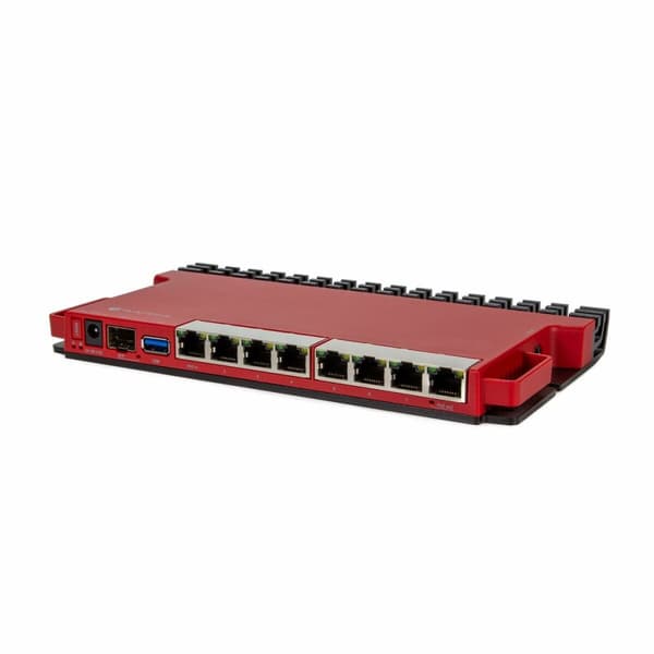 Router Mikrotik L009UIGS-RM Sort Rød RJ45 PoE x 1 USB x 1