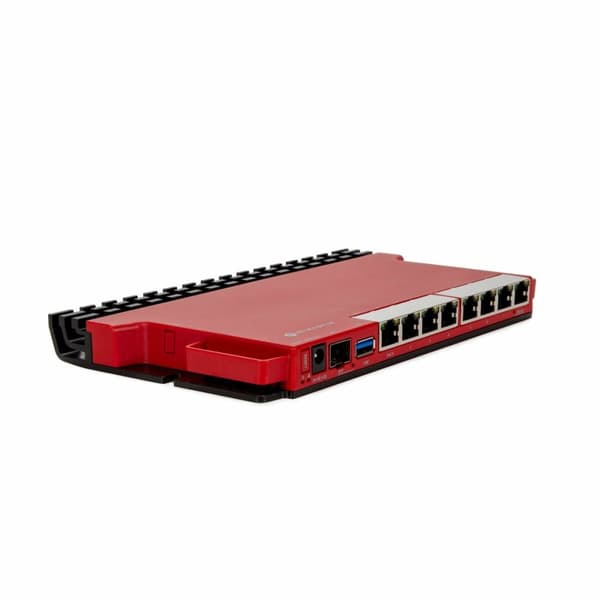 Router Mikrotik L009UIGS-RM Sort Rød RJ45 PoE x 1 USB x 1
