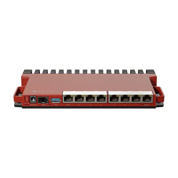 Router Mikrotik L009UIGS-RM Sort Rød RJ45 PoE x 1 USB x 1