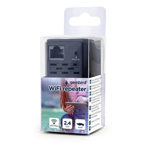 Wi-Fi Vahvistin GEMBIRD WNP-RP300-03-BK