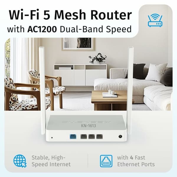 Reititin Keenetic KN-1613-01EN Ethernet LAN Wi-Fi