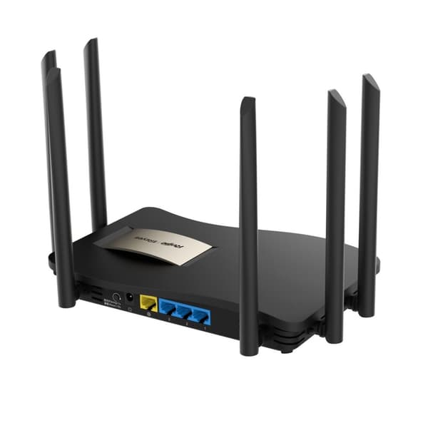 Ruijie Networks RG-EW1200G PRO trådløs router Gigabit Ethernet Dual-band (2,4 GHz / 5 GHz) Sort