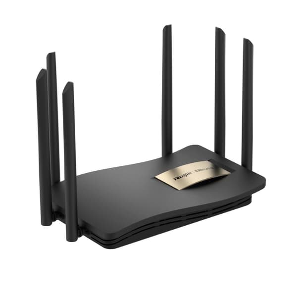 Ruijie Networks RG-EW1200G PRO trådløs router Gigabit Ethernet Dual-band (2,4 GHz / 5 GHz) Sort
