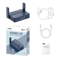 Miniatyrbillede 3 af 3: Router Cudy AX3000 Blå RJ45 Ethernet LAN Wi-Fi