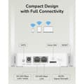 Miniatyrbillede 5 af 8: Router Cudy LT300_EU Hvid RJ45 RJ45 x 1 Wi-Fi 4