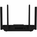 Miniatyrbillede 5 af 5: Router Asus RT-BE50 Sort RJ45 Ethernet LAN