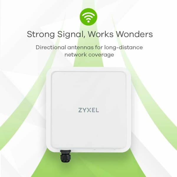 Router ZyXEL FWA-710-EU0102F Hvid RJ45 Ethernet LAN