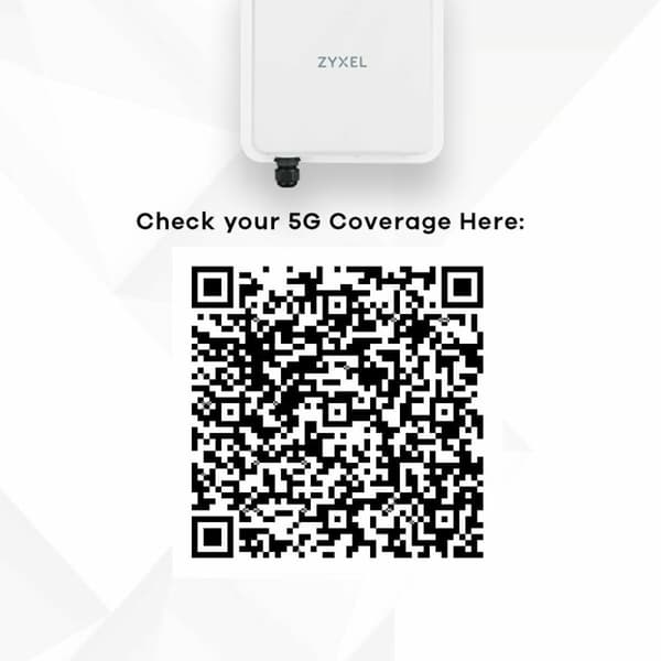 Router ZyXEL FWA-710-EU0102F Hvid RJ45 Ethernet LAN