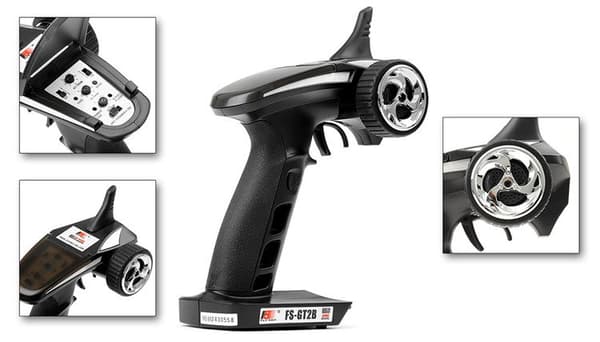 Set transmitter FlySky GT2B + receiver GR3E