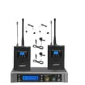 Miniatyrbillede 1 af 2: Trådløs mikrofon, 450 kanaler, Anti-Mute, 500 MHz EU STIK