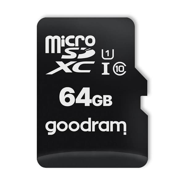 Goodram Microcard 64 GB micro SD XC UHS-I class 10 memory card