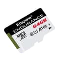Miniatyrbild 3 av 4: Kingston 64GB microSDXC Endurance Minneskort