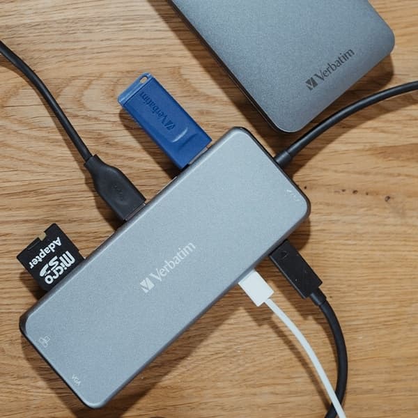 Verbatim Minneskort microSDXC 64GB V10 Med Adapter - Svart