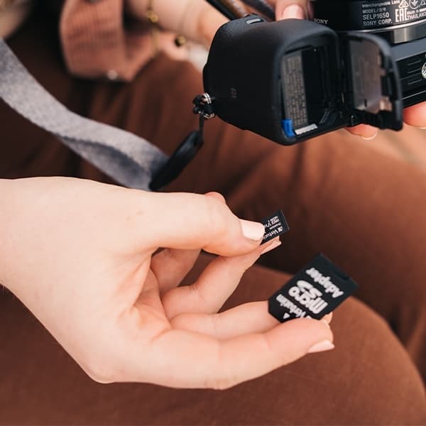 Verbatim Minneskort microSDXC 64GB V10 Med Adapter - Svart