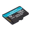 Miniatyrbild 2 av 3: Kingston MicroSDXC 128GB Minneskort Canvas Go! Plus