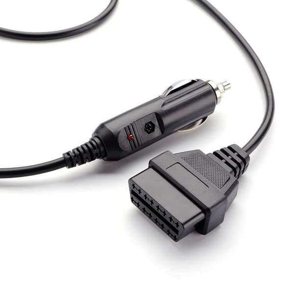 OBD-adapter Cigarettändaruttag till OBD hona 1 meter