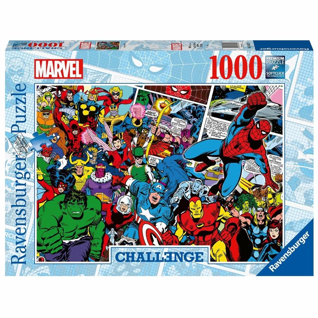Pussel Challenge Marvel (1000 bitar)