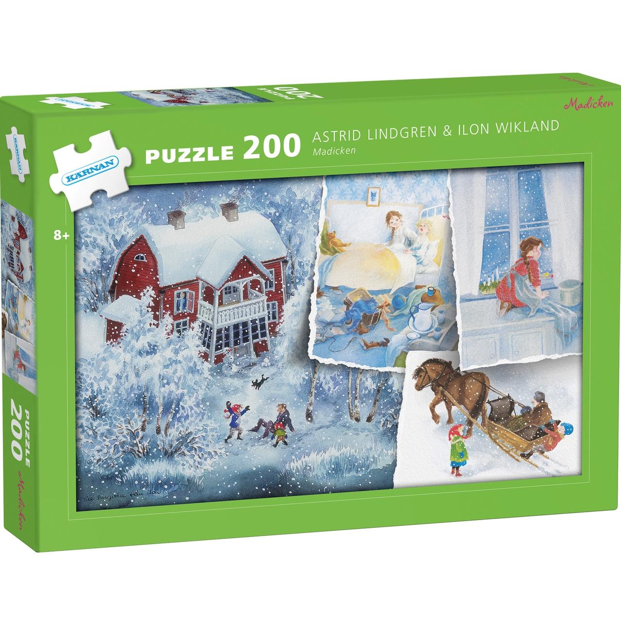 Pussel 200 bitar Madicken
