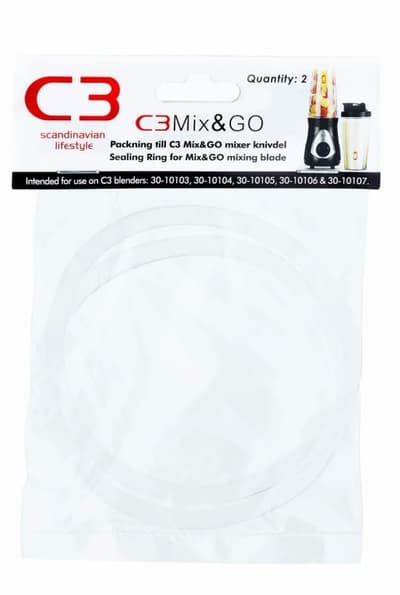 C3 Extra Silikonpackningar till Blender Mix&Go 2-pack