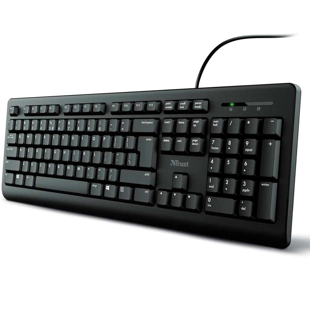 Trust Primo Keyboard Nordic Layout