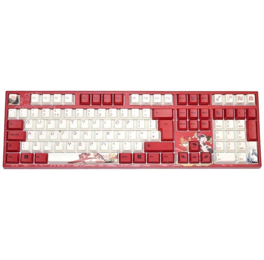 Varmilo VA109M Koi Full-Size/White LED/MX Red