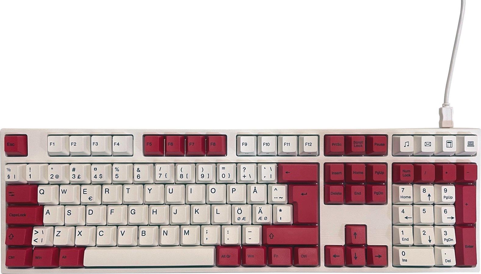 Varmilo VA109M SE White Plate Full-Size/White LED/Cherry MX Silent Red
