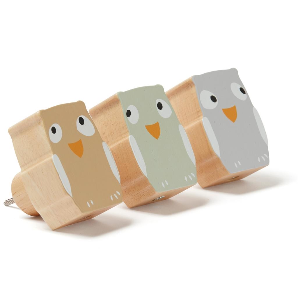 Kid's Concept Krokar uggla 3 set Edvin