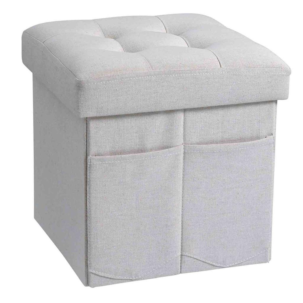 Kids Concept, Förvaringslåda/sittpuff, Grå