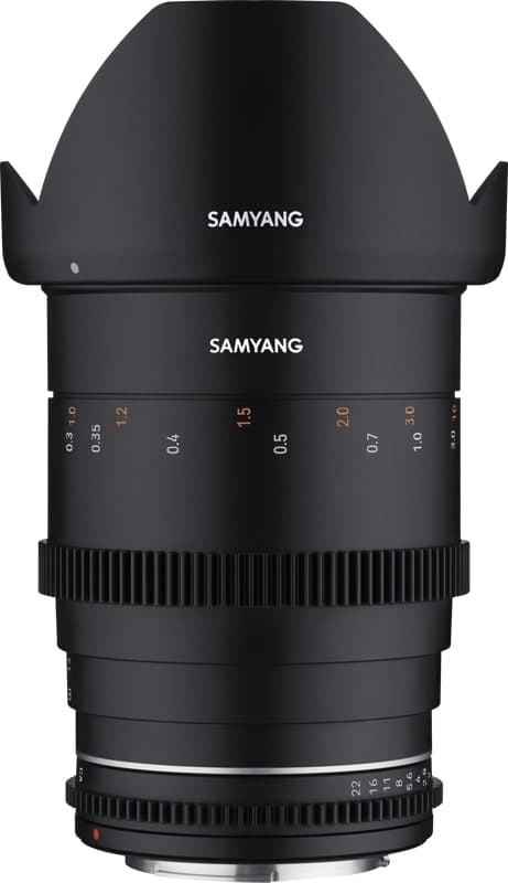 Samyang 35mm T1.5 VDSLR MK2 Canon M