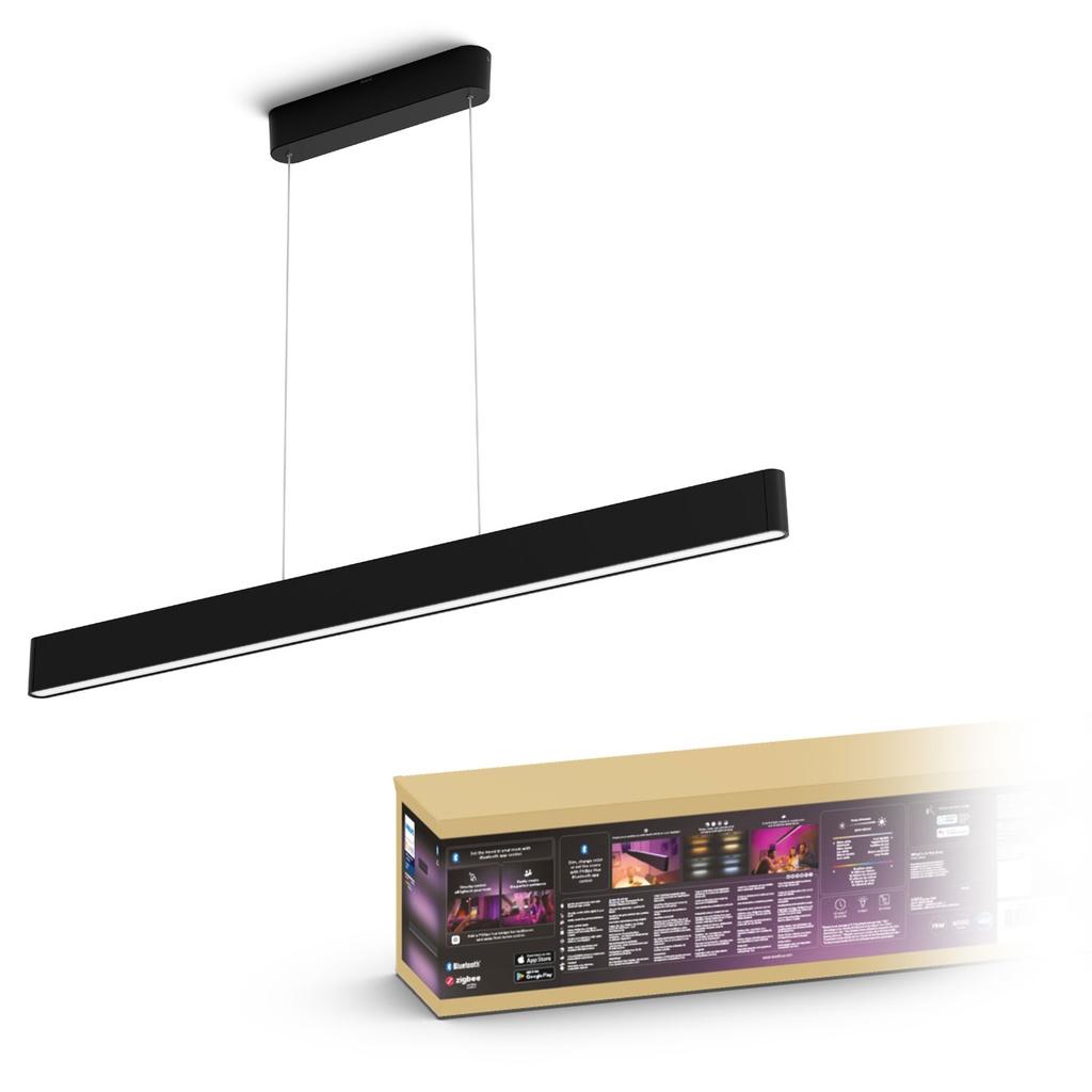 Philips Hue Ensis Pendel Wh/Color Svart