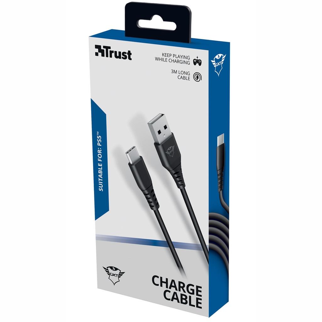 Trust GXT 226 Play & Charge Cable 3m PS5