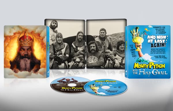 Monty Python And The Holy Grail Steelbook (4K Ultra HD + Blu-ray)