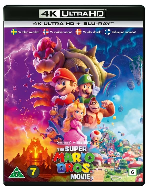 Super Mario Bros. Filmen (4K Ultra HD + Blu-ray)