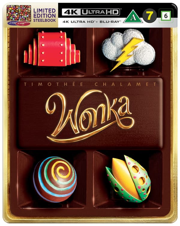 Wonka - Limited Steelbook (4K Ultra HD + Blu-ray)