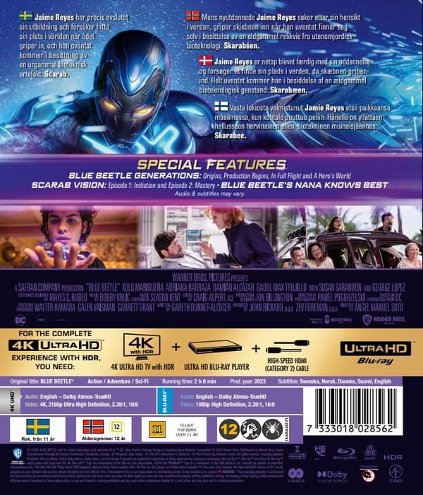 Blue Beetle (4K Ultra HD + Blu-ray)