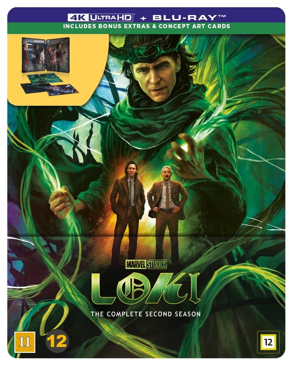 Loki Säsong 2 Steelbook (4K Ultra HD + Blu-ray)