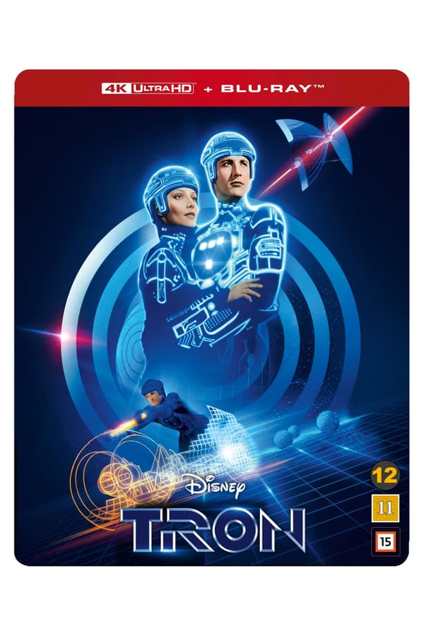 Tron Limited Edition Steelbook (4K Ultra HD + Blu-ray) (Nordic)