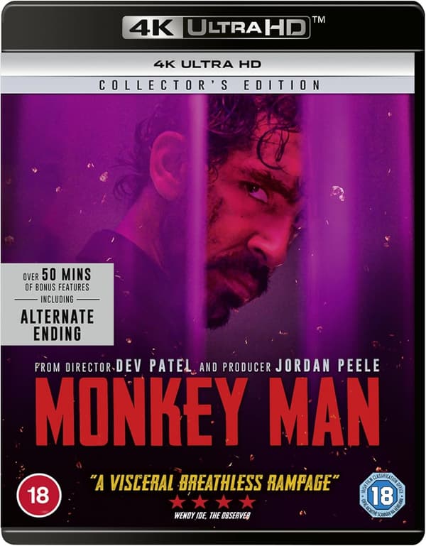 Monkey Man (4K Ultra HD) (Import)