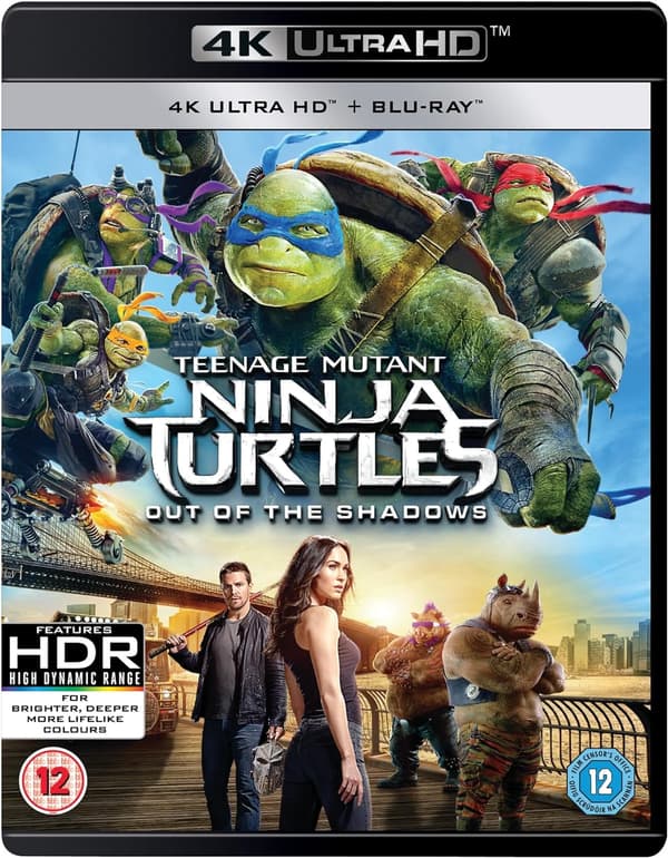 Teenage Mutant Ninja Turtles: Out of the Shadows (4K Ultra HD + Blu-ray) (Import)