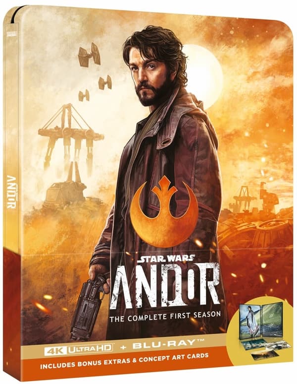 Andor - Season 1 - Limited Steelbook (4K Ultra HD + Blu-ray)