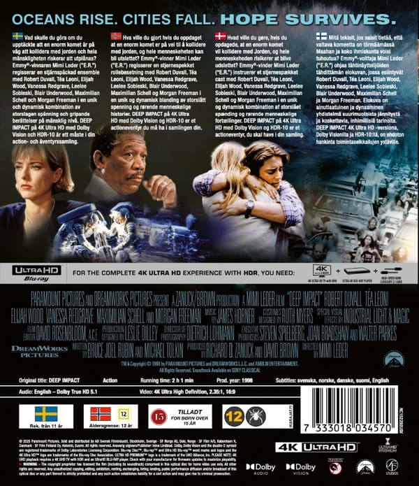 Deep Impact (4K Ultra HD)
